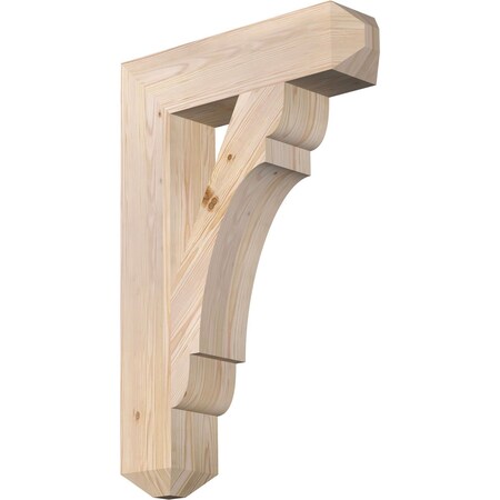 Ekena Millwork Olympic Craftsman Smooth Bracket, Douglas Fir, 5 1/2"W x 24"D x 36"H BKT06X24X36OLY04SDF